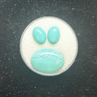 26.15ct. Turquoise Gemstone Cabochons