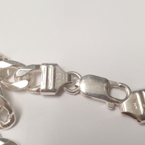 $550 Silver 49.59G 19" Necklace