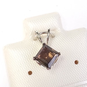 $100 Silver Smokey Quartz(0.6ct) Pendant
