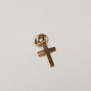 10K Super Mini Cross 0.06G Pendant