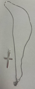 Silver Cross Necklace