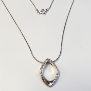 Silver Necklace With Pendant