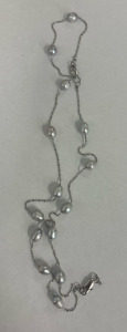Silver Beaded Necklace