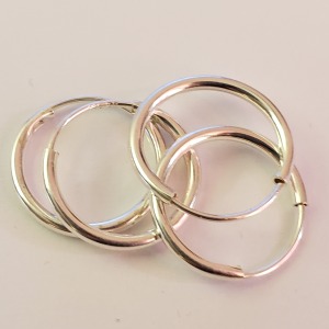 $100 Silver Lot Iof 2 Earrings