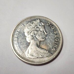 Silver Canadian 50Cent With Random Year ( We Will Pick A 50Cent Coin With Random Year, Pic Are For Display Only) Coin