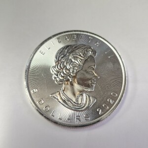 Fine 999 Silver 1 Oz Maple Leaf Coin