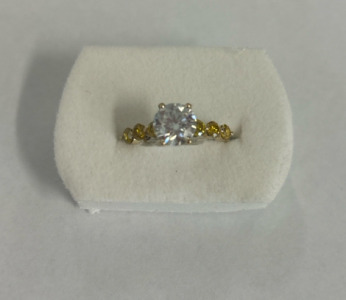10K Gold Lab Grown Diamond ( 1.67CT ) ( Size 6.5 )