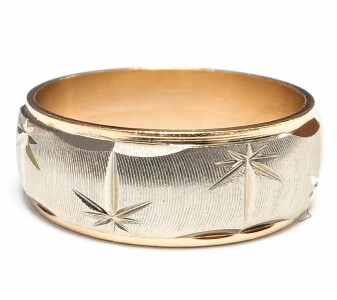 $1950 10K 5.45-5.9G Size 9 Ring