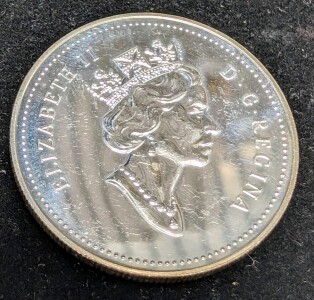 Silver 23G Canadian $1 Coin