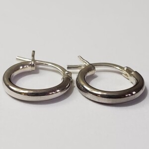 Silver Small Hoop Earrings