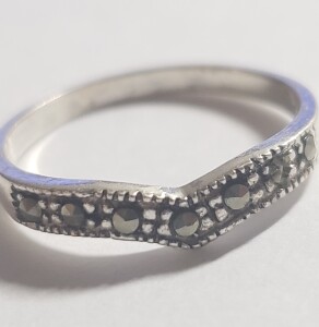 Silver Marcasite Ring
