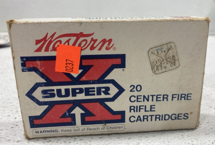 (1) Box of 20 Western Super X 7mm Remington MAG 175 GR. Power-PT (S.P) Ammunition Cartridges
