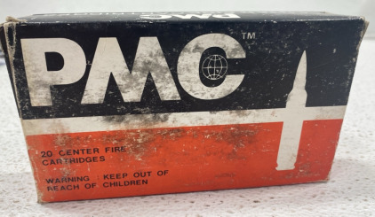 (1) Box of 20 PMC 7mm Rem. Mag 140 Grain Pointed Soft Point 7A Ammunition Cartridges