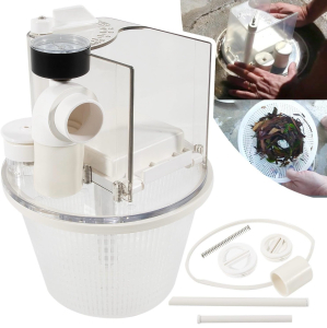(1) Sixcow Brand R211100 Vac-Mate Pool Cleaner Dispenser Box, Multi-Function Vacuum Skimmer Attachment