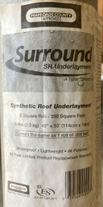 (5) 200 Square Feet Surround SR Underlayment Weed Barrier