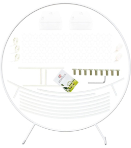 (2) Children&rsquo;s Wobble Rockers (1) 6&rsquo; Round Metal Balloon Arch Kit