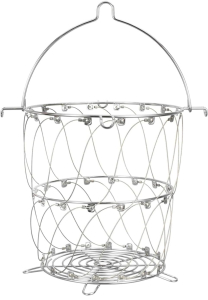 NEW! (1) SafBbcue Turkey Fryer Grill Basket