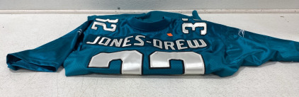 (1) Jones Drew Jaguars #32 Vintage Rebook Size 50 Men&rsquo;s Jersey NFL Offical