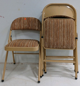 (5) Folding Metal Chairs