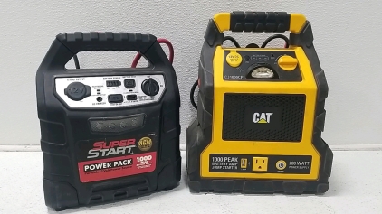 CAT/ SUPER START Power packs/1000 Battery Amp Jump Starters