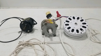 Electric Motors, Fans, Various moving Parts