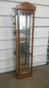 Glass Display Cabinet 12x16x75