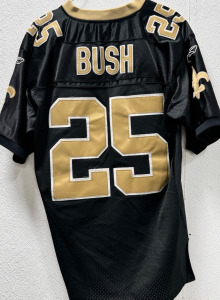 (1) Reebok Brand NFL New Orleans Saints #25 Bush Jersey (Size 48)