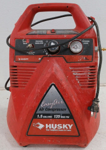 (1) Husky Easy Air - Air Compressor - 1.5 Gallons 135 Max PSI