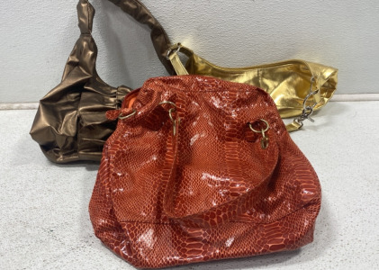 (3) 1990s-2000s Style Purses