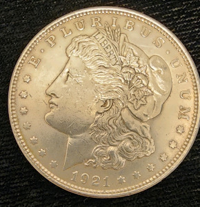 1921 Morgan Silver Dollar