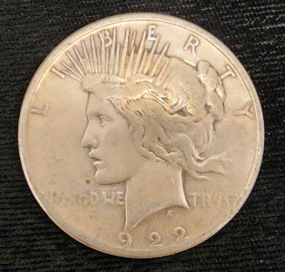 1922 Silver Peace Dollar