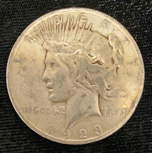 1922 Silver Peace Dollar