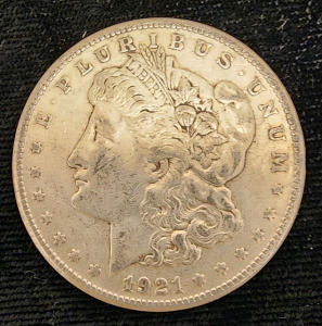 1921 Morgan Silver Dollar