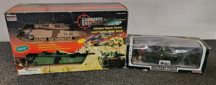 Commando Challenge Wireless Remote Control Laser Fighting Tanks, Military Force Battery Operated M4A3