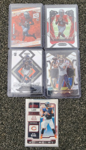 (5) Justin Fields Trading Cards