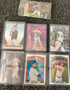 Quality Baeball Cards Troy Tulowitzki, Ripken Jr, Acu&ntilde;a, Albert Pujols, Jeff McNeil Bryce Harper, & Yordan Alvarez Card