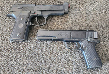 (2) Airsoft/BB Pistols