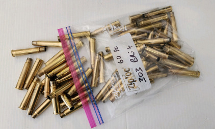(60) Pieces Of .303 British Brass