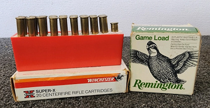 (18) .303 British Rounds, Box Of 16ga Shotgun Shells