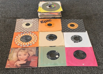 Collection Of 7" Records