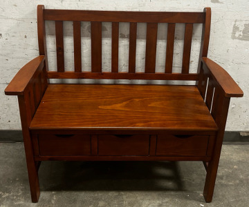 Beautiful Brown Bench