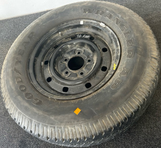 Wrangler Tire With Rim 5 Lugnut, P255/70R16 Spare Tire