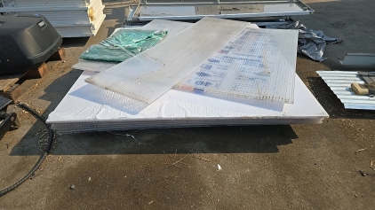 Green House Panels with Air Filtration Pads