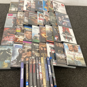 (42) Variety DVDs, Please Inspect.