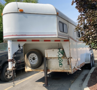 1995 AMERICAN HORSEMAN HORSE TRAILER