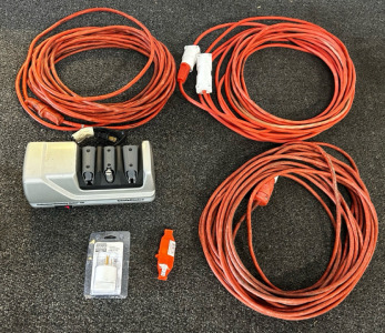 Extension Cord, And Knife Sharpener