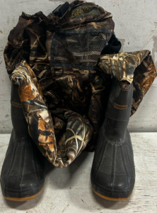 Hunting Dry Overalls, And Water Boots