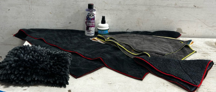 Microfiber Towels And Car Wash Soap