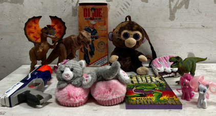 Dinasours, Cat Slippers, And More