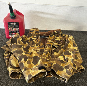 Gas Can, Field Stream Jacket XL